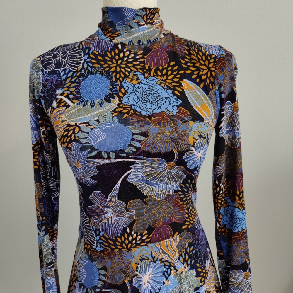 H&M floral print dress size xs